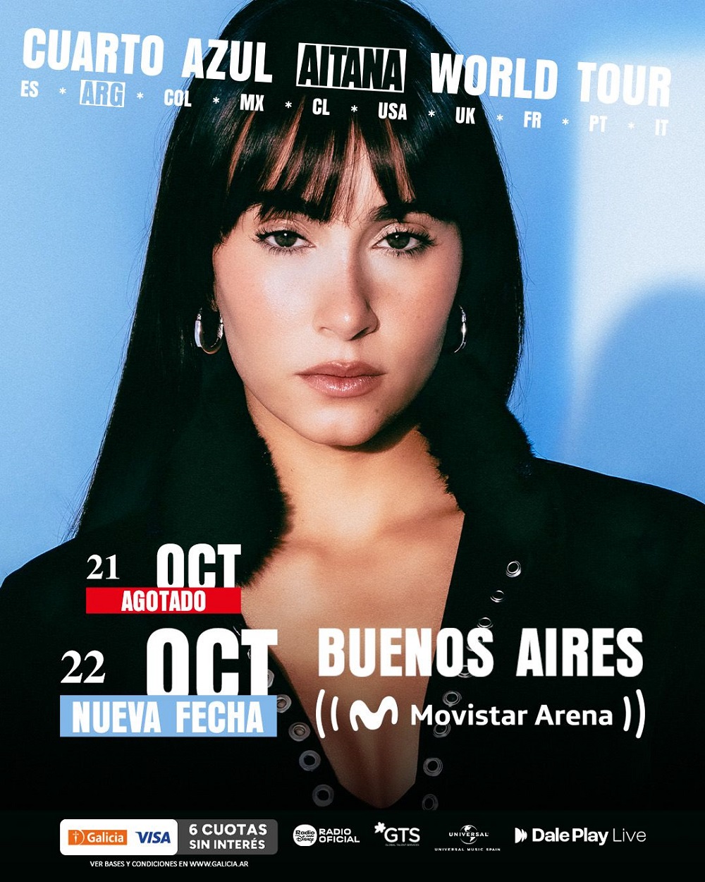 Aitana: la estrella pop agota y suma una segunda fecha