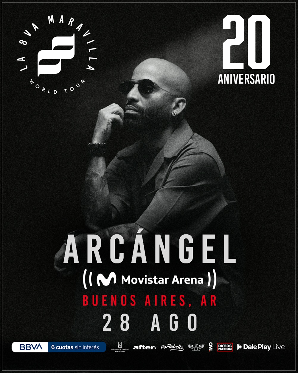 Arcángel: la leyenda de la música urbana llega por primera vez a Argentina