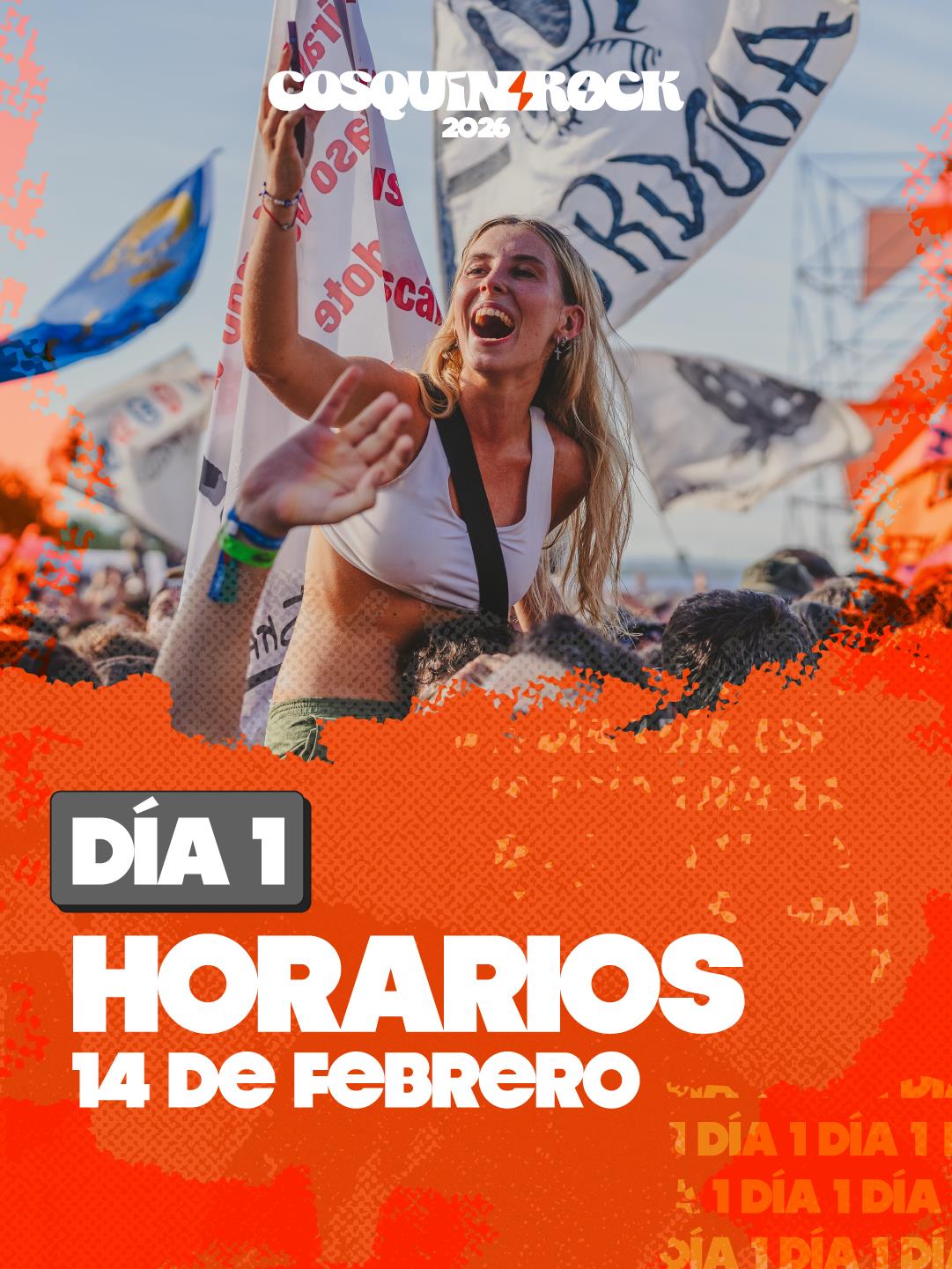 horarios dia uno