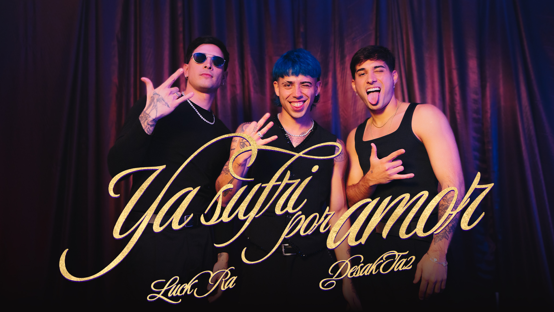Luck Ra y Desakta2 estrenan su nueva canción en colaboración, "Ya sufrí por amor" 