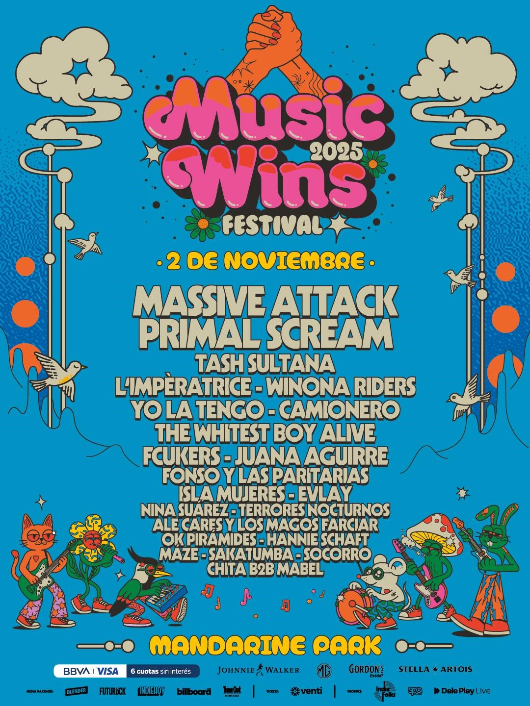 line up completo