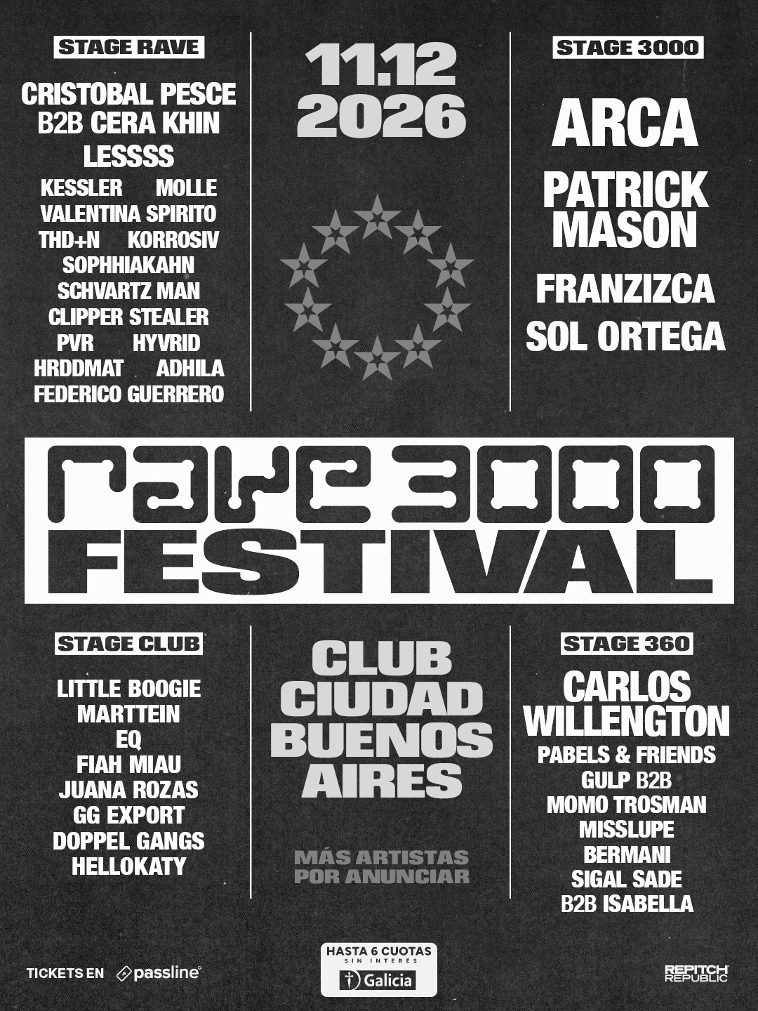 Rave3000 cierra el año reuniendo lo mejor de la cultura alternativa